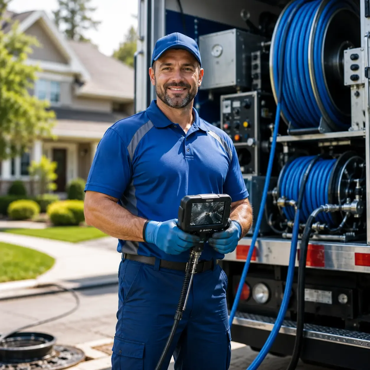Local outdoor drain cleaning specialists in East Nassau, NY